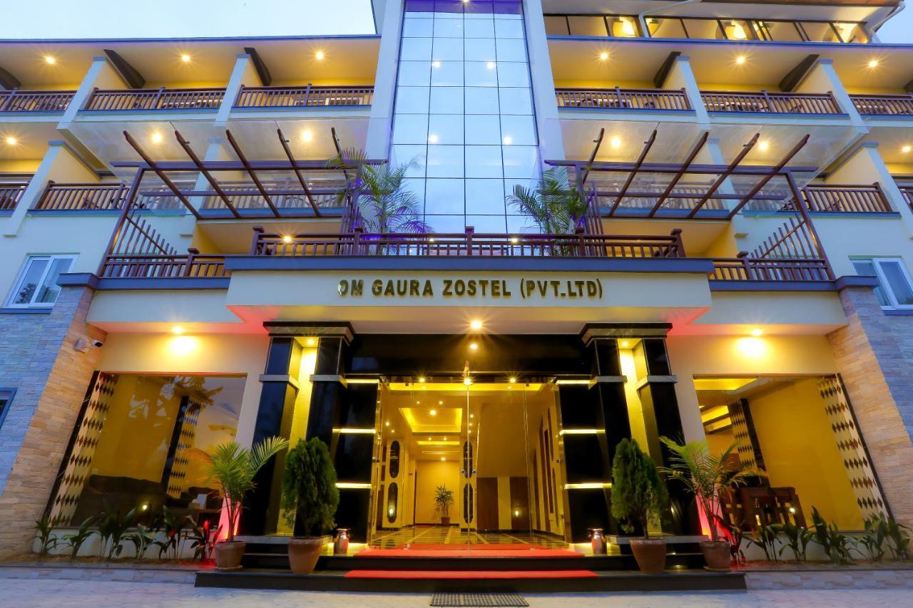 Om Gaura Hotel Pokhara Exterior photo